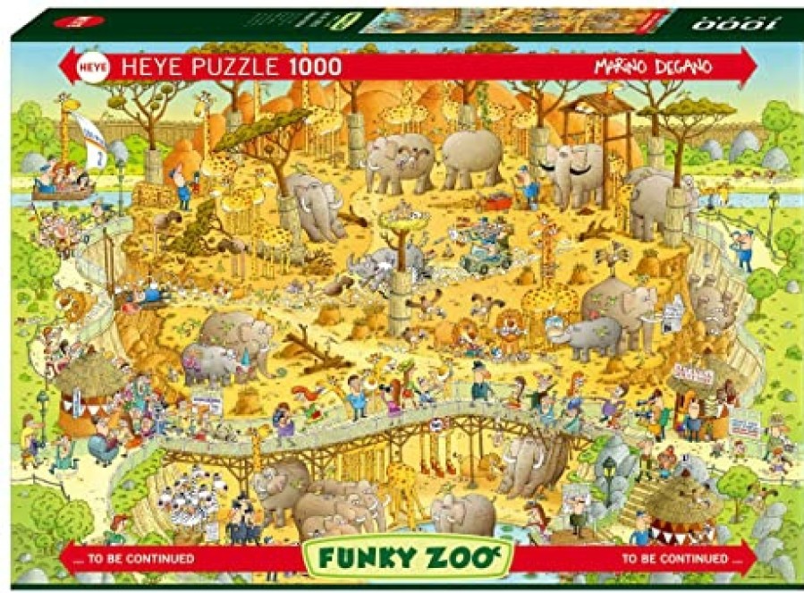 Heye Puzzle 1000 Stukjes | Puzzel African Habitat - 1000 Stukjes