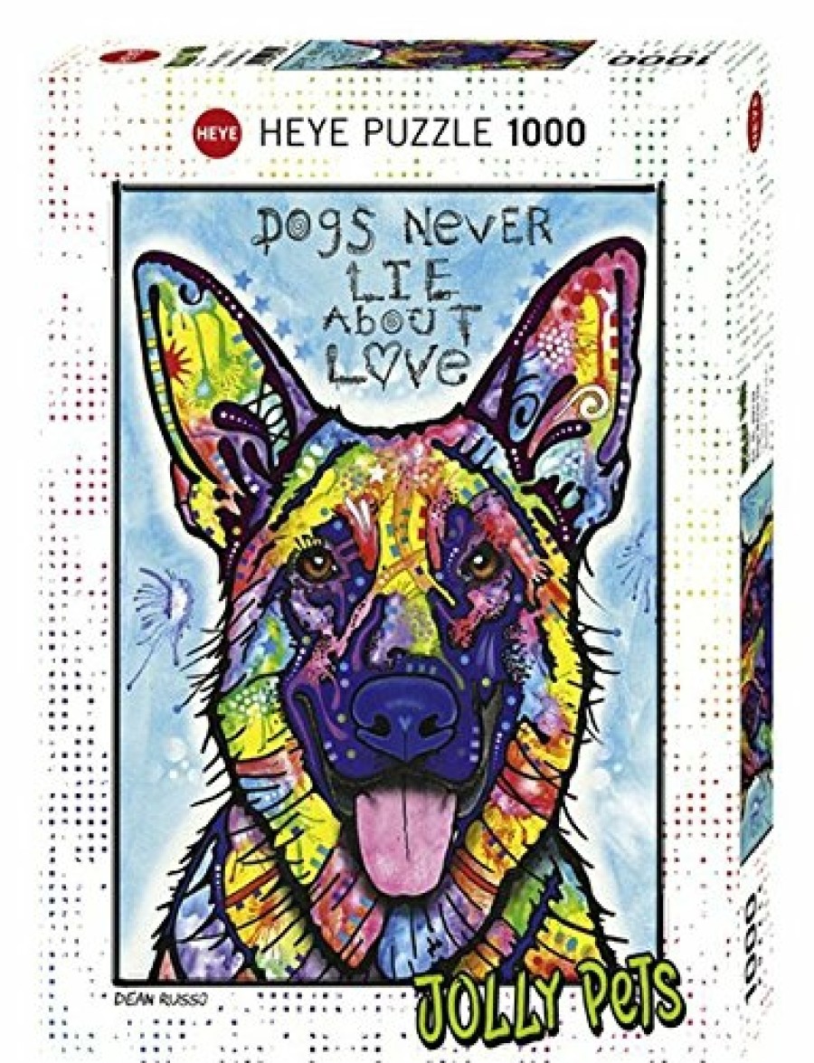 Heye Puzzle 1000 Stukjes | Puzzel Dogs Never Lie - 1000 Stukjes