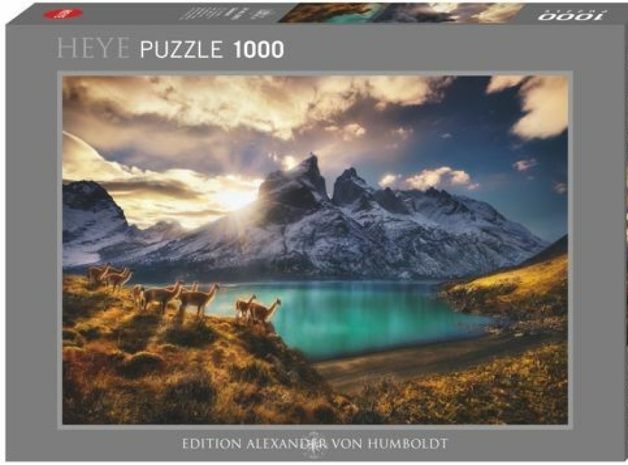 Heye Puzzle 1000 Stukjes | Puzzel Guanacos - 1000 Stukjes