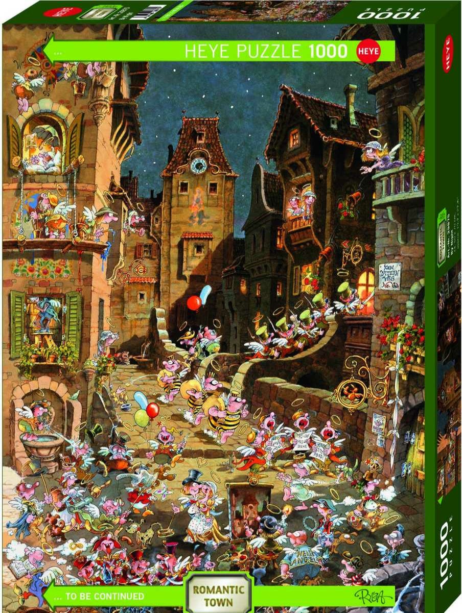 Heye Puzzle 1000 Stukjes | Puzzel Romantic Town - 1000 Stukjes