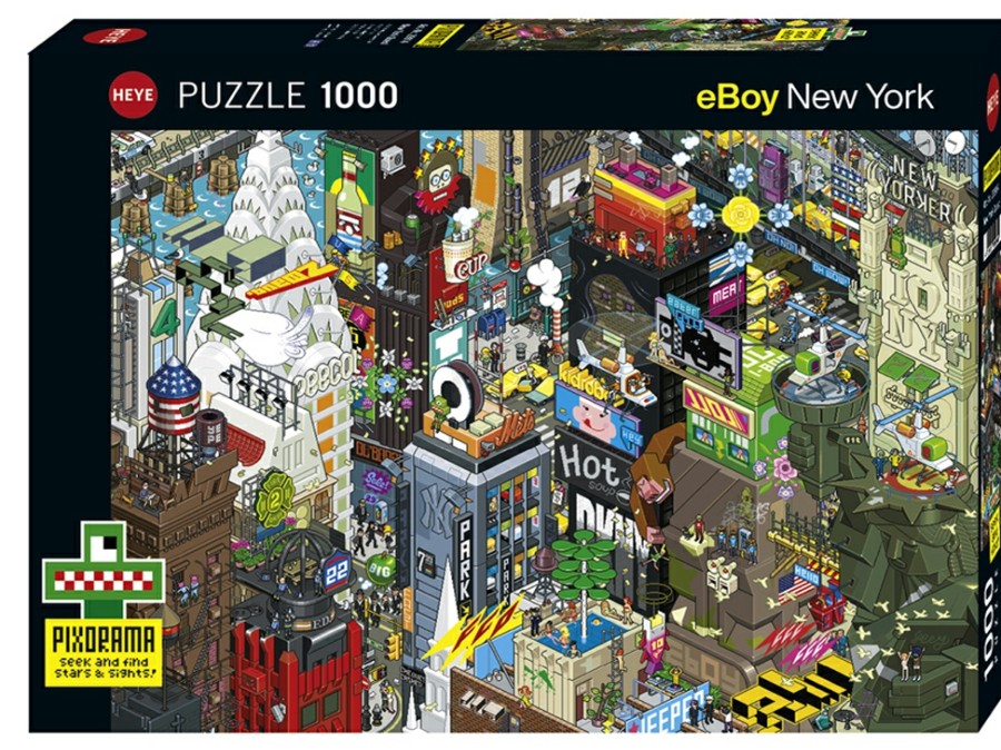 Heye Puzzle 1000 Stukjes | Puzzel New York Quest - 1000 Stukjes