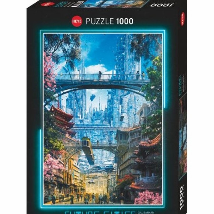 HEYE 1000 Stukjes | Puzzel Markets Districts 1000