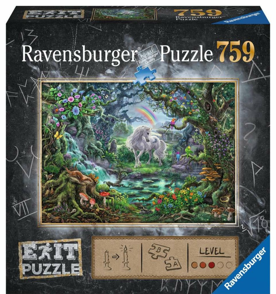 Ravensburger Exit | Exit Puzzel: Eenhoorn Exit - (759)