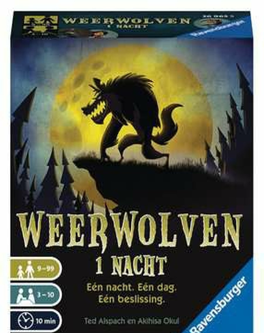 Ravensburger Partyspellen | Weerwolven 1 Nacht - Kaartspel