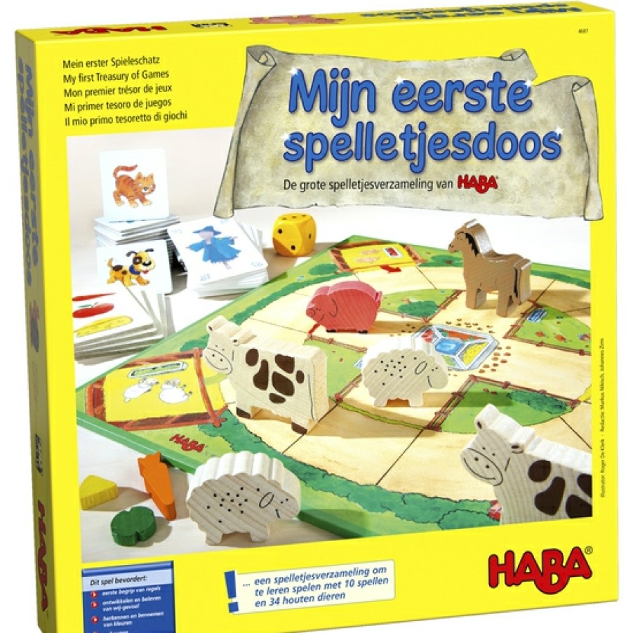 HABA Kinderspellen | Mijn Eerste Spelletjesdoos