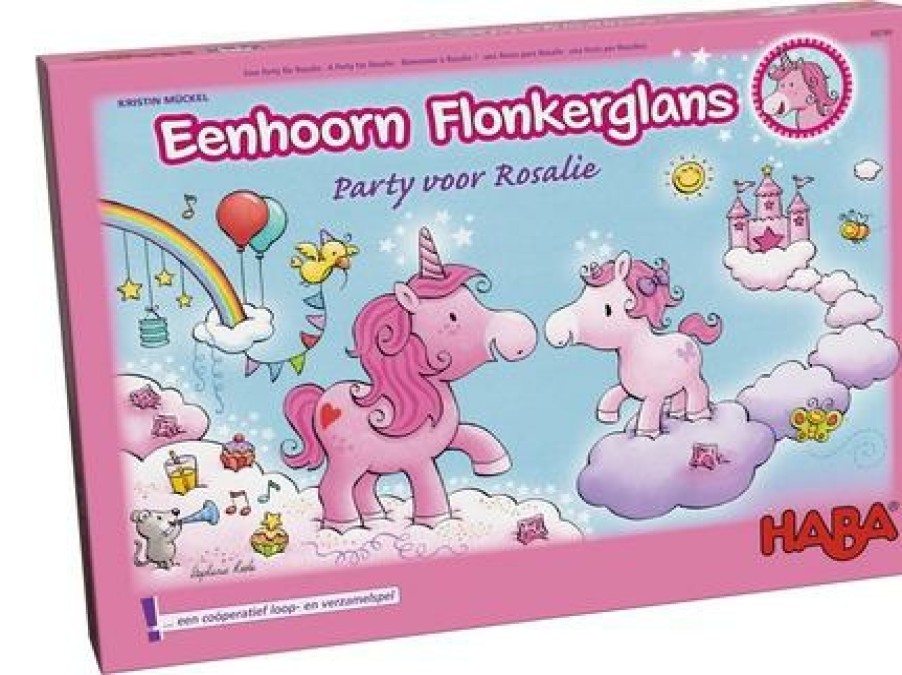 HABA Kinderspellen | Eenhoorn Flonkerglans - Party Voor Rosalie