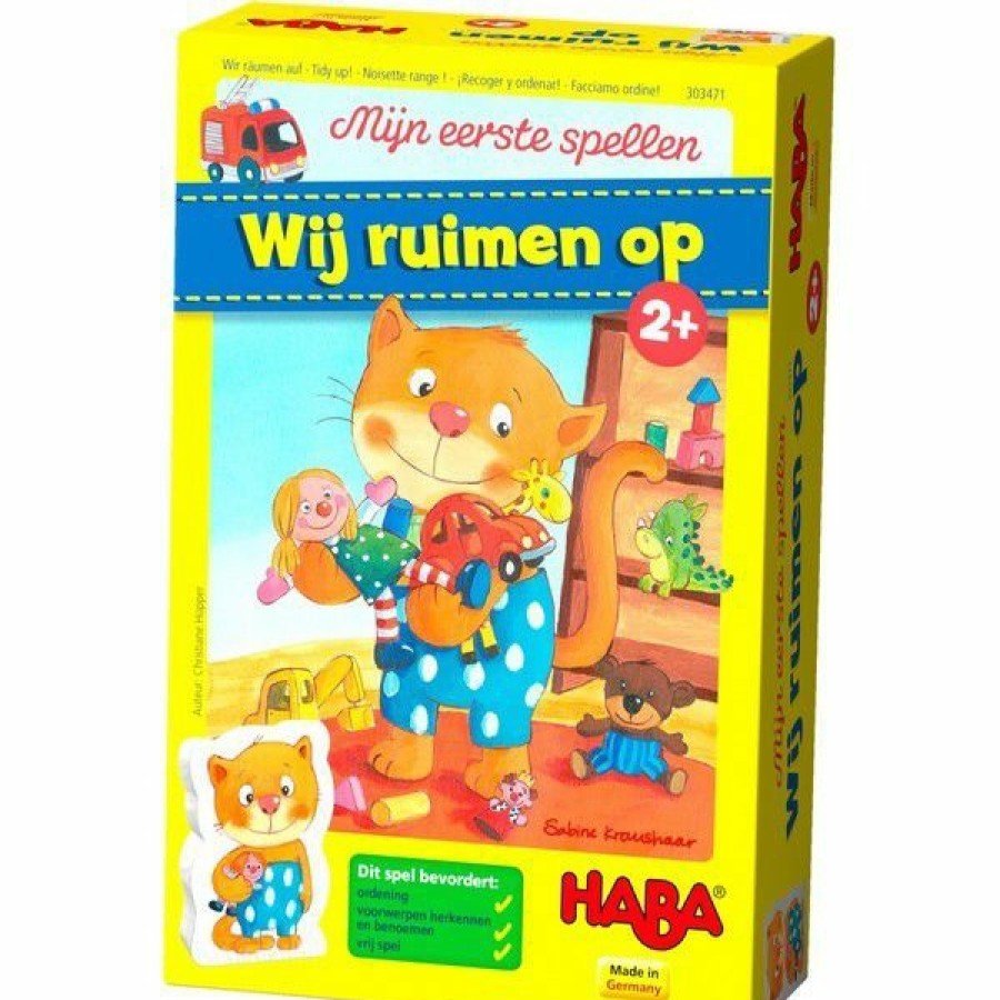 HABA Kinderspellen | Mijn Eerste Spellen: Wij Ruimen Op