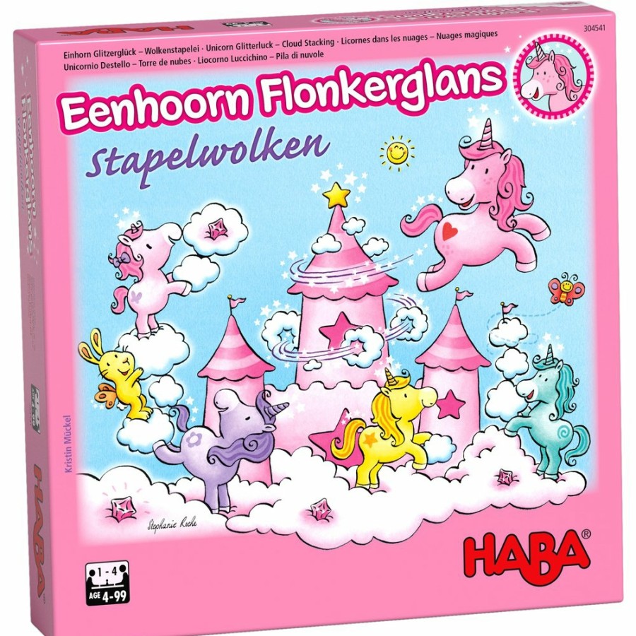 HABA Kinderspellen | Eenhoorn Flonkerglans - Bordspel