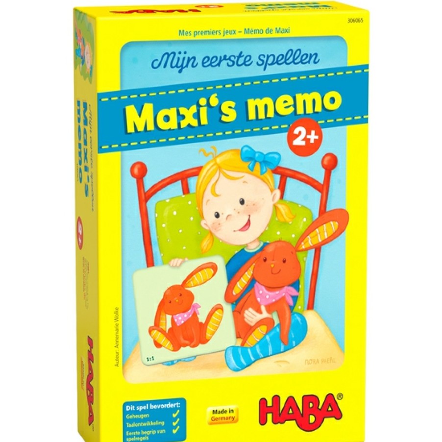 HABA Kinderspellen | Mijn Eerste Spellen Maxi'S Memo