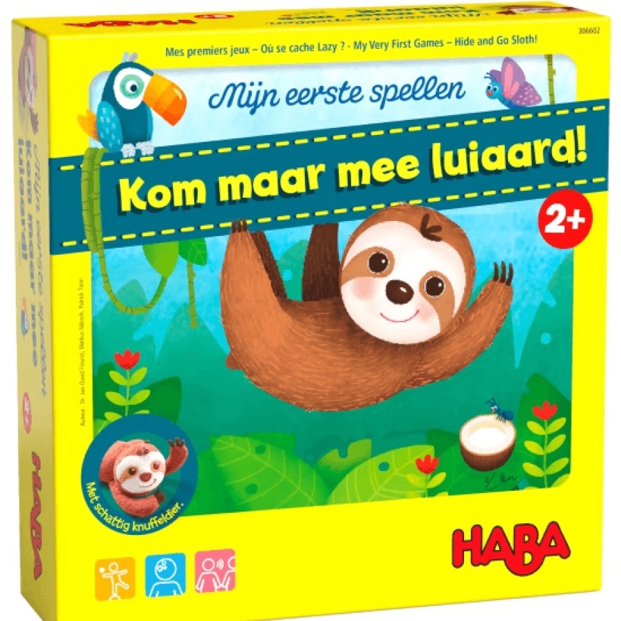 HABA Kinderspellen | Kom Maar Mee Luiaard!