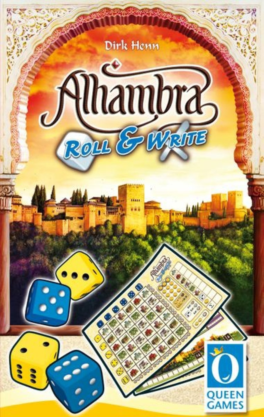 Queen Games Dobbelspellen | Alhambra: Roll & Write