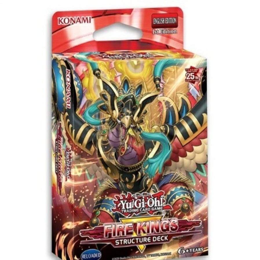 Konami Yu-Gi-Oh Decks | Yu-Gi-Oh: Revamped Fire Kings - Structure Deck