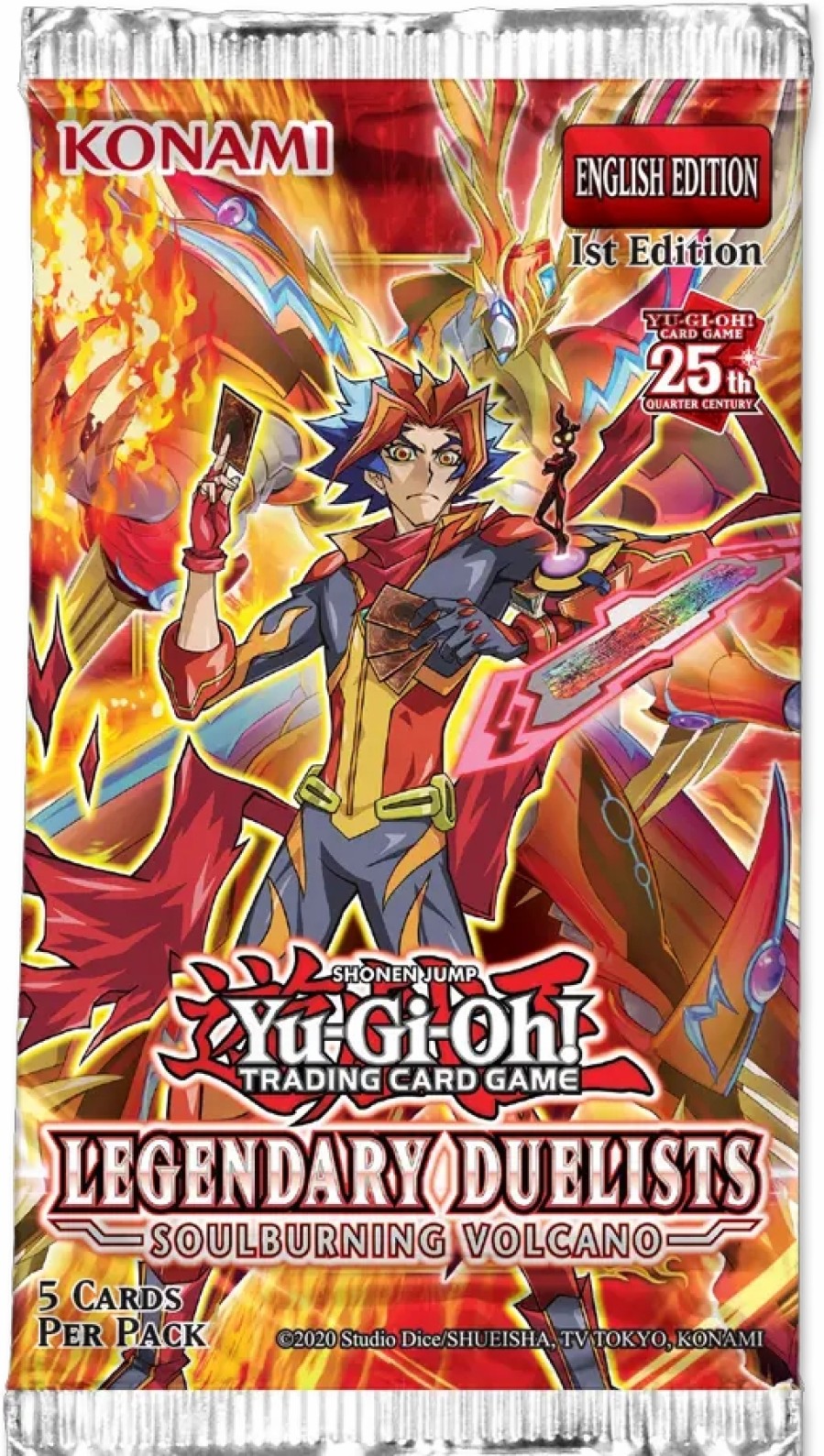 Konami Yu-Gi-Oh Boosters | Yu-Gi-Oh: Legendary Duelists Soulburning Volcano - Booster