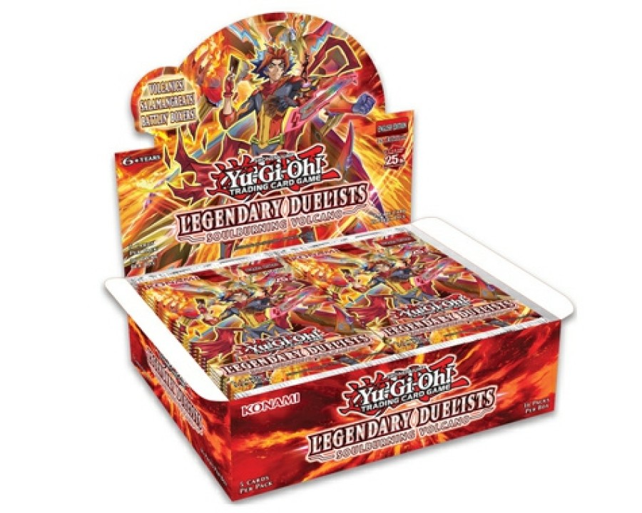 Konami Yu-Gi-Oh Boosterboxen | Yu-Gi-Oh: Legendary Duelists Soulburning Volcano - Booster Box