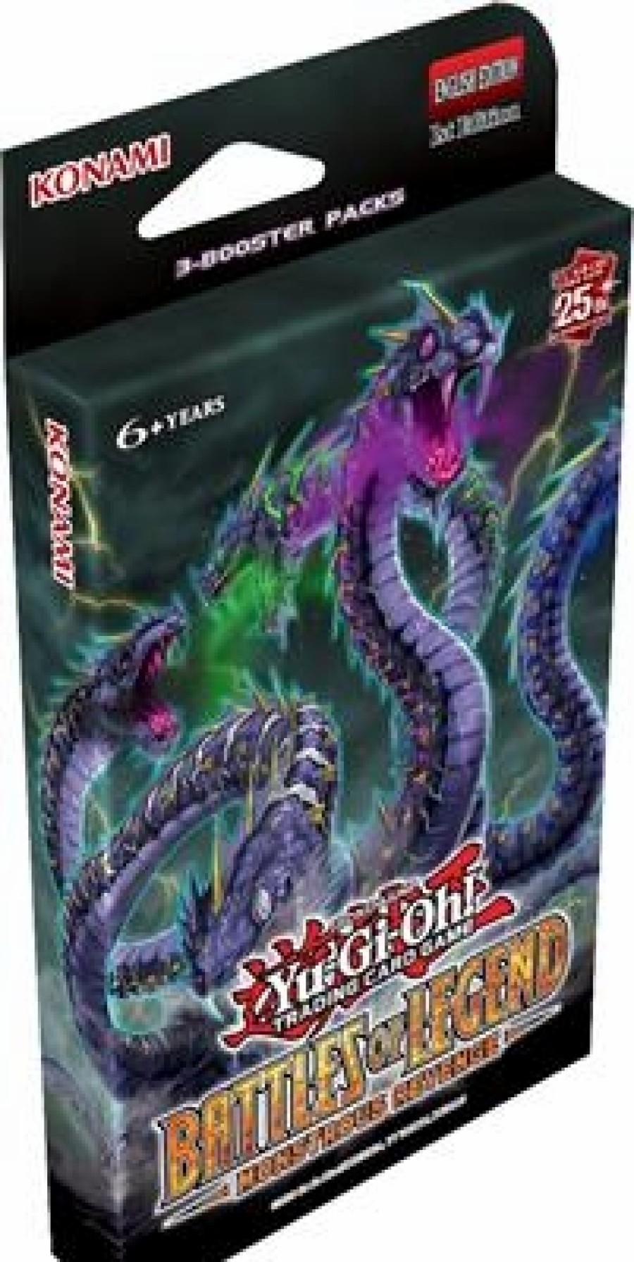 Konami Yu-Gi-Oh Boosters | Yu-Gi-Oh 3 Booster Pack - Monstrous Revenge