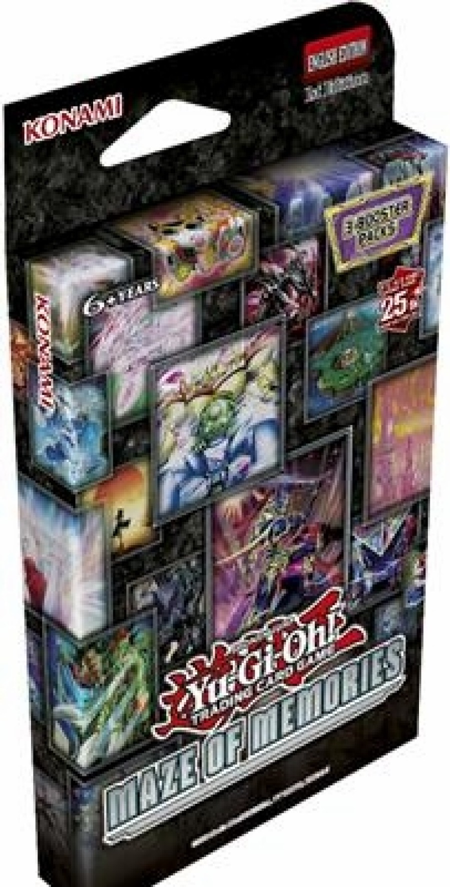 Konami Yu-Gi-Oh Boosters | Yu-Gi-Oh 3 Booster Pack - Maze Of Memories