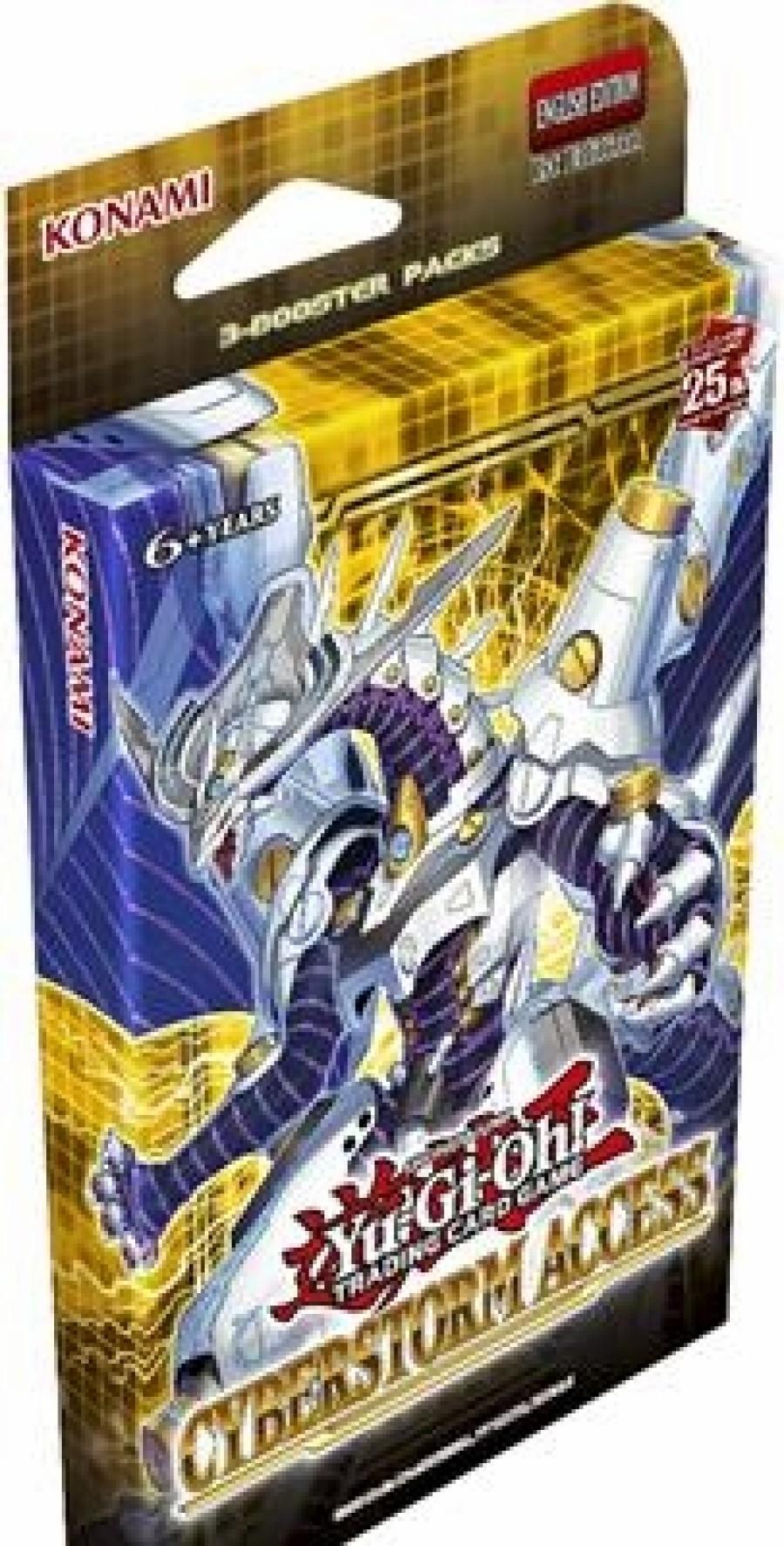 Konami Yu-Gi-Oh Boosters | Yu-Gi-Oh 3 Booster Pack - Cyberstorm Access