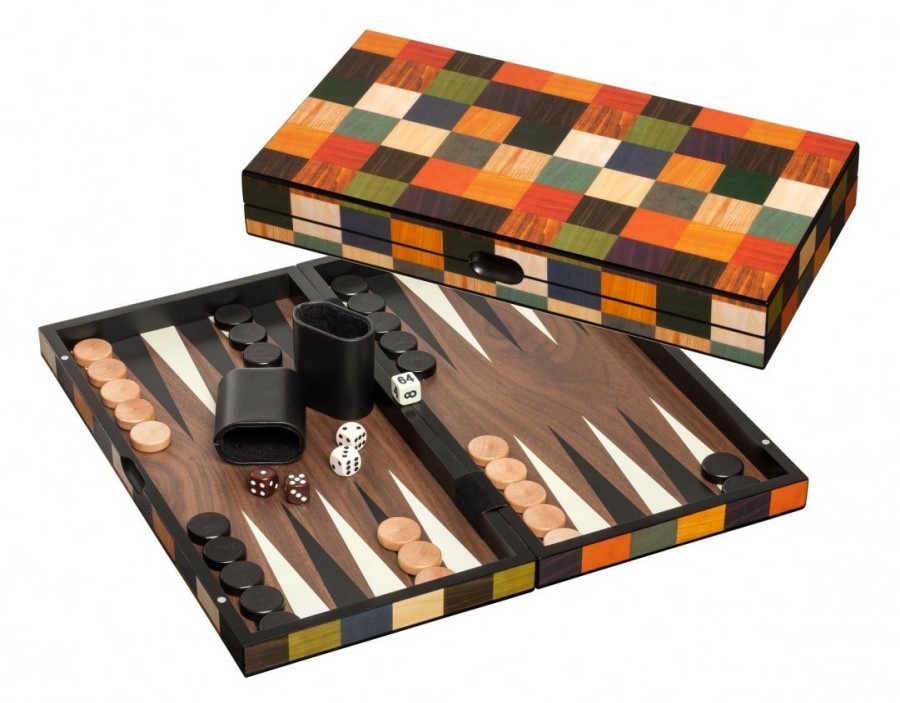 Philos Hout | Backgammon Kassette Fourni Medium