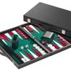 Philos Vilt | Backgammon Koffer Medium Standaard (Groen)