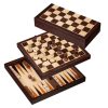 Philos Hout | Schaak/Dam/Backgammon Kassette Veld 30 Mm, Koningshoogte 63 Mm