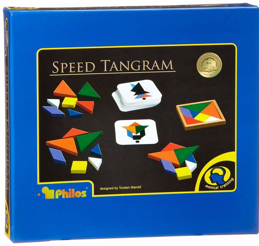 Philos Houten Puzzel | Speed Tangram