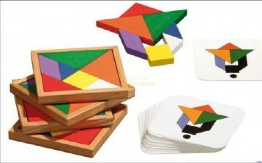 Philos Houten Puzzel | Speed Tangram