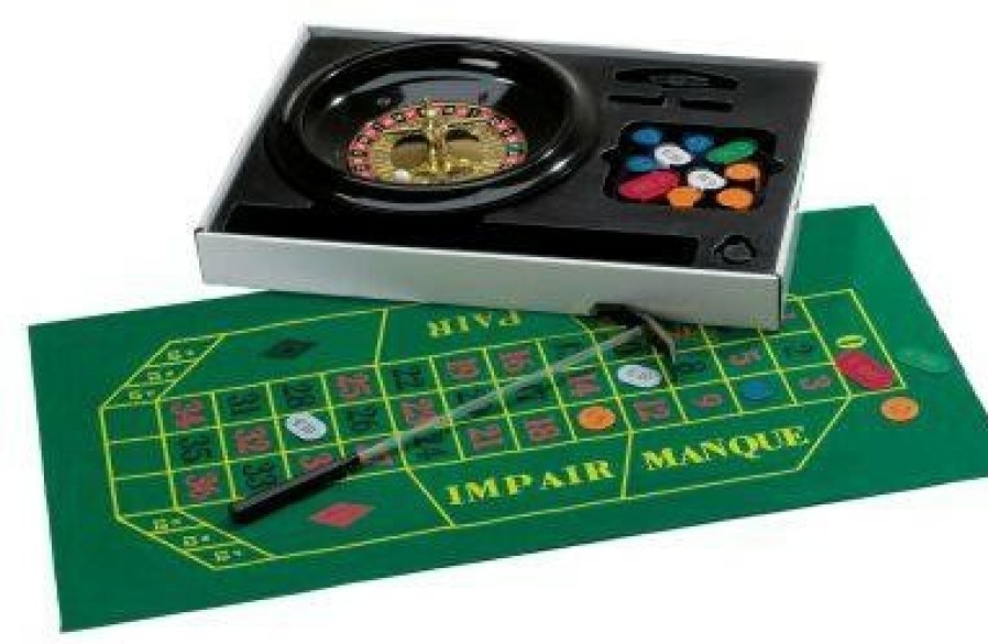 Hot Games Roulette / Poker | Roulette Set Kunststof