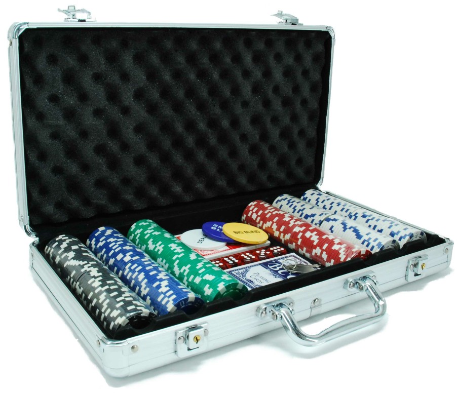 Hot Games Roulette / Poker | Pokerkoffer 300 Dice-Fisches