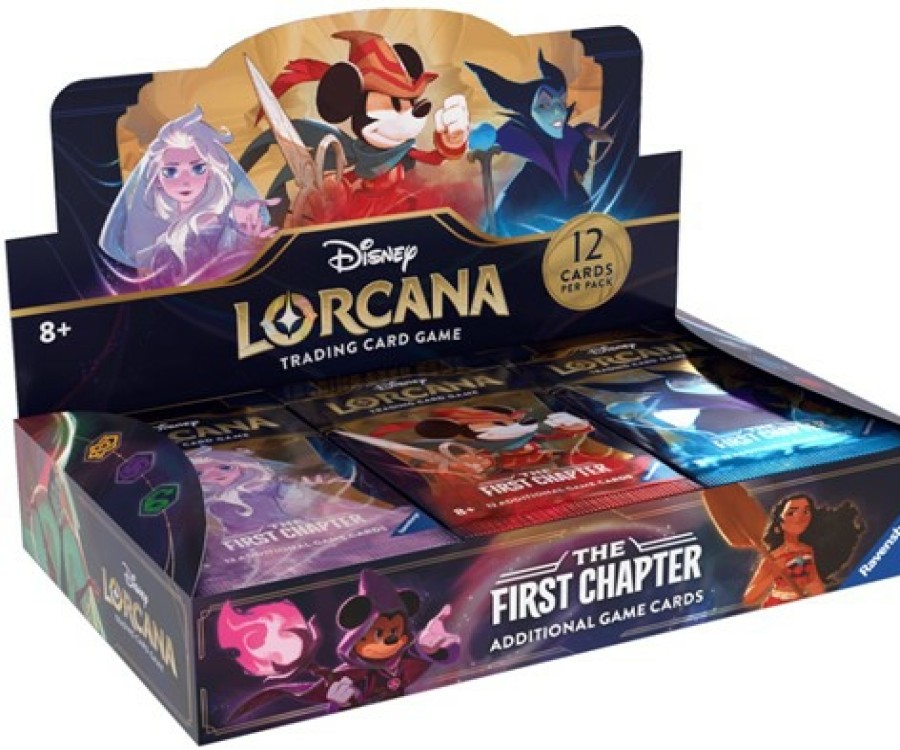 Ravensburger Disney Lorcana Series | Disney Lorcana: The First Chapter - Booster Box (24 Packs)