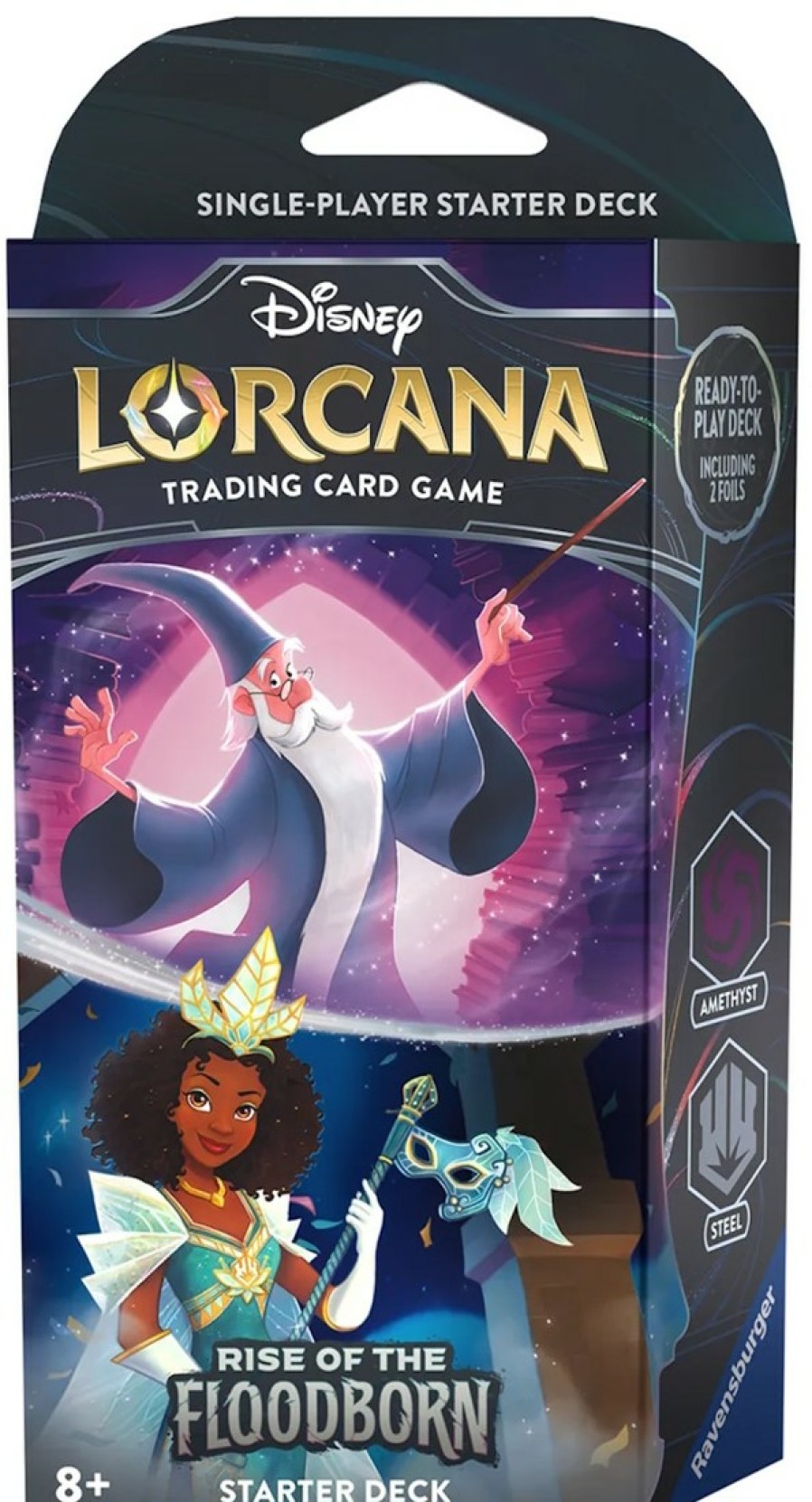 Ravensburger Disney Lorcana Series | Lorcana Set 2: Rise Of The Floodborn - Starter Deck Merlin