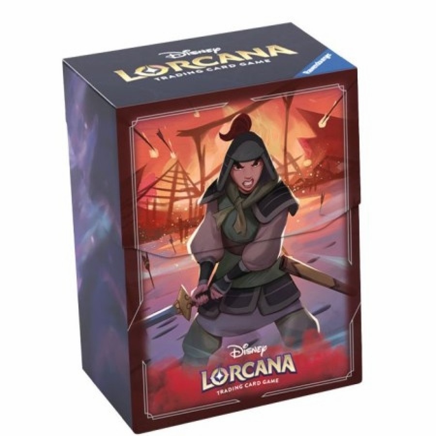 Ravensburger Lorcana Deckbox / Sleeves / Playmat | Disney Lorcana Deck Box - Mulan