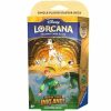 Ravensburger Disney Lorcana Series | Lorcana Set 3 - Into The Inklands: Starter - Amber & Emerald