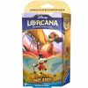 Ravensburger Disney Lorcana Series | Lorcana Set 3 - Into The Inklands: Starter - Ruby & Sapphire