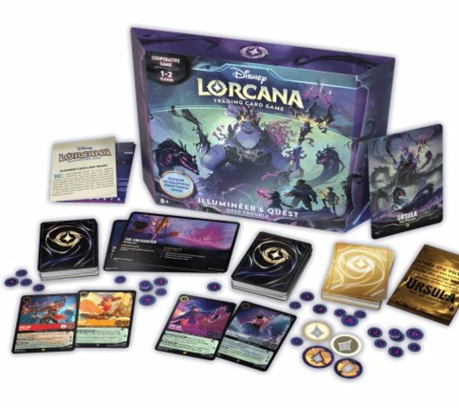 Ravensburger Disney Lorcana Series | Lorcana: Ursula'S Return: Illumineer'S Quest - Deep Trouble