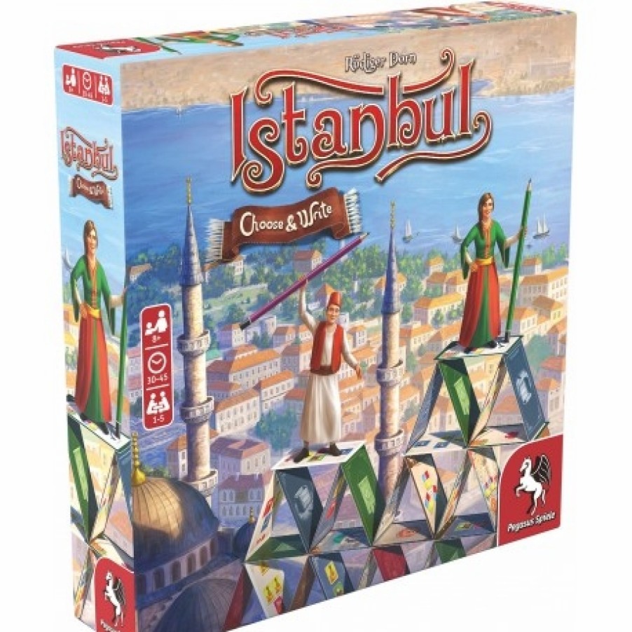 Pegasus Spiele Strategische Spellen | Istanbul - Choose & Write Boardgame (Eng-Ger)