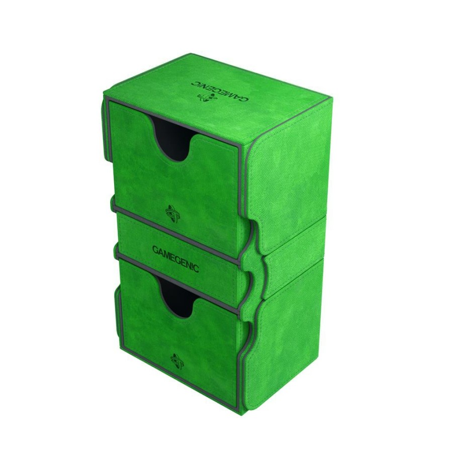 Gamegenic Deckboxen | Deckbox: Stronghold 200+ Convertible Green