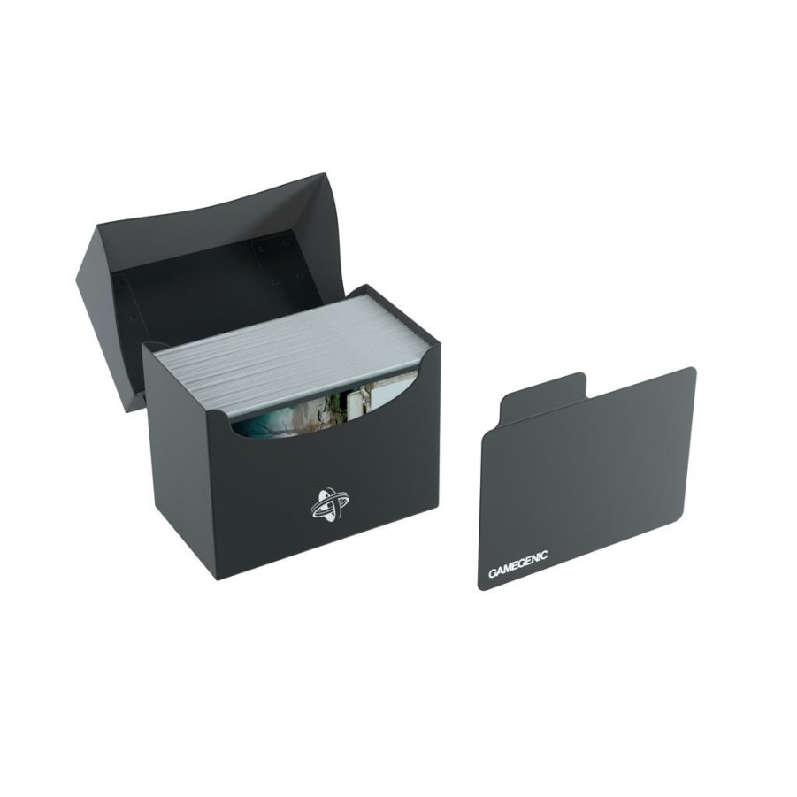 Gamegenic Deckboxen | Deckbox: Side Holder 80+ Black