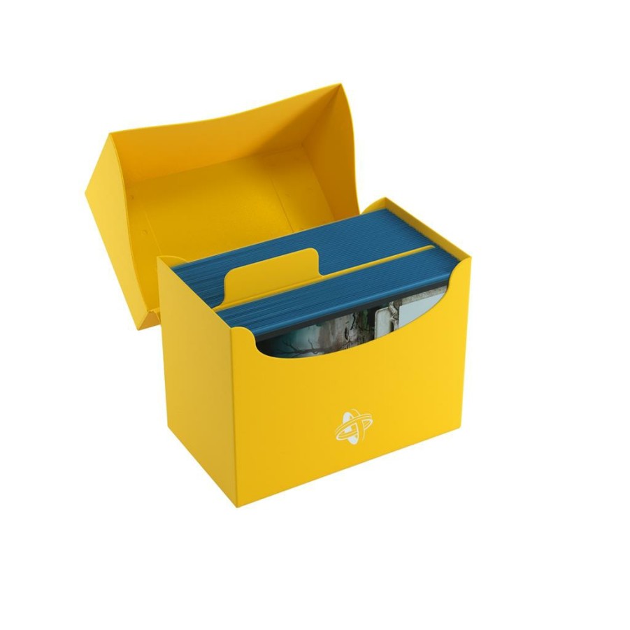 Gamegenic Deckboxen | Deckbox: Side Holder 80+ Yellow