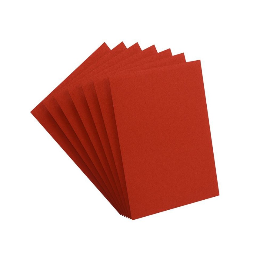 Gamegenic Sleeves (Standard Size) | Sleeves: Pack Matte Prime Red (100)