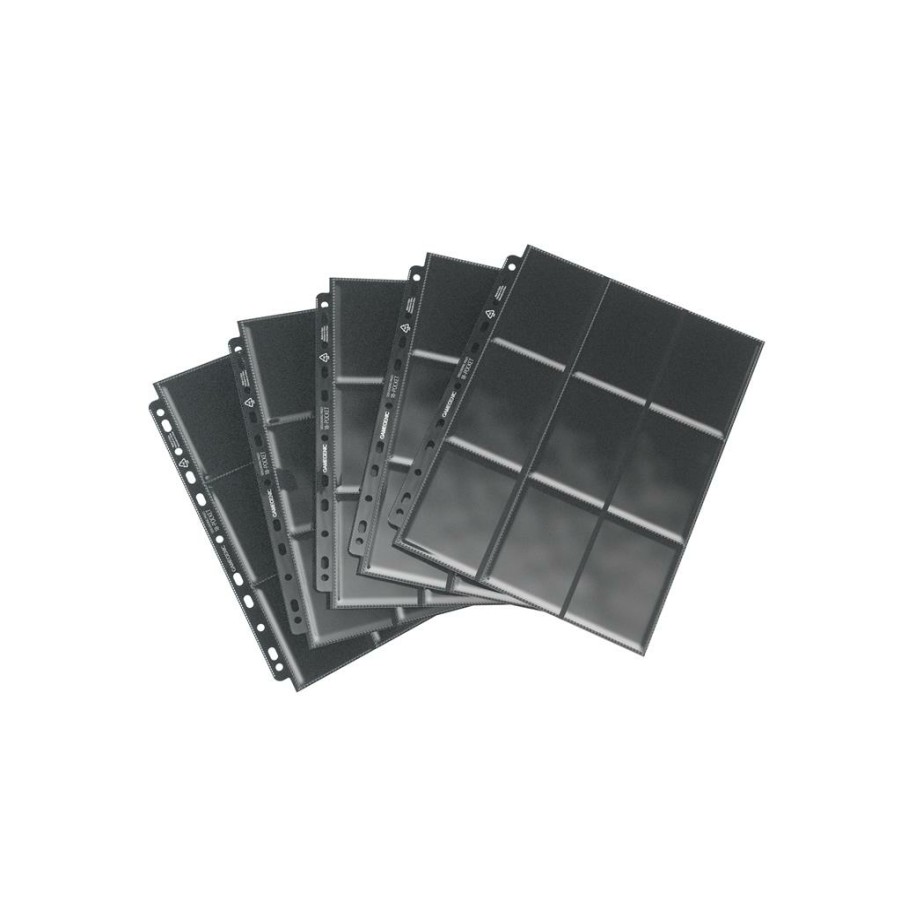 Gamegenic Opbergmappen | Sideloading 18-Pocket Pages Pack Black (10)