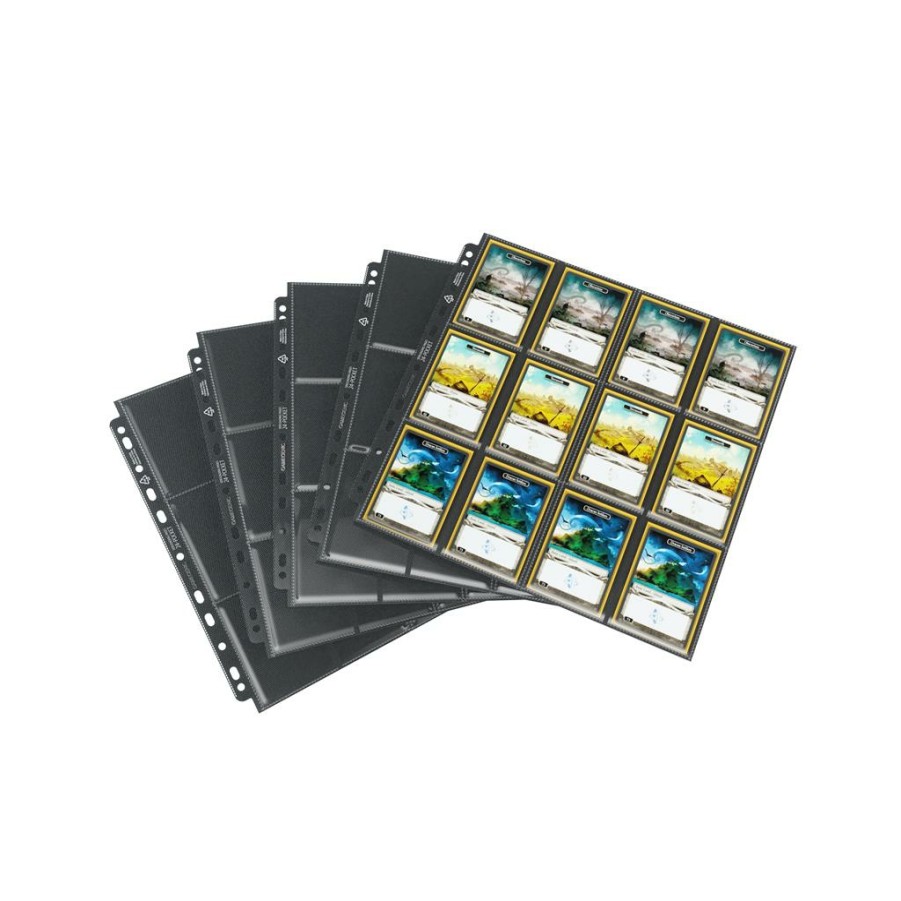 Gamegenic Opbergmappen | 24-Pocket Sideloading Pages Pack Black (10)