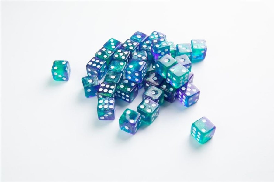 Gamegenic Dobbelstenen | Dice Set Galaxy Series - Neptune (36 D6)