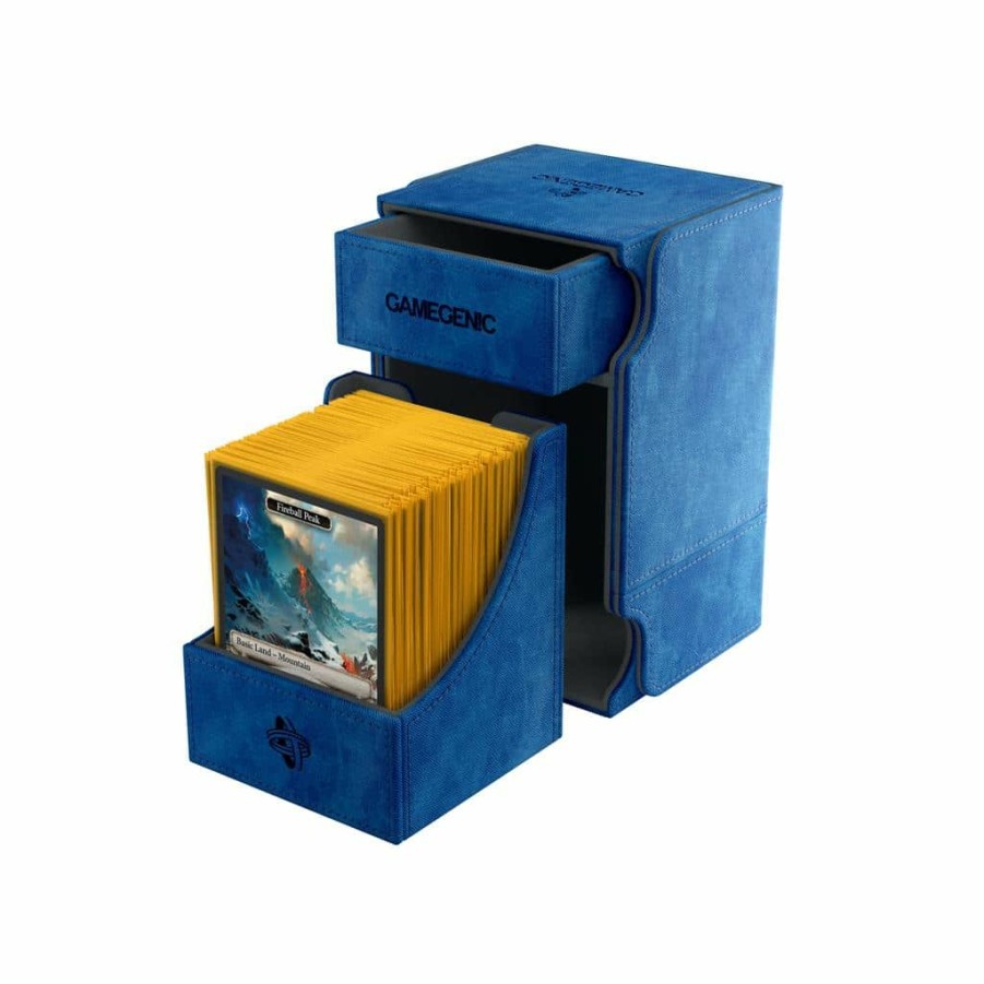 Gamegenic Deckboxen | Deckbox: Watchtower 100+ Convertible Blue