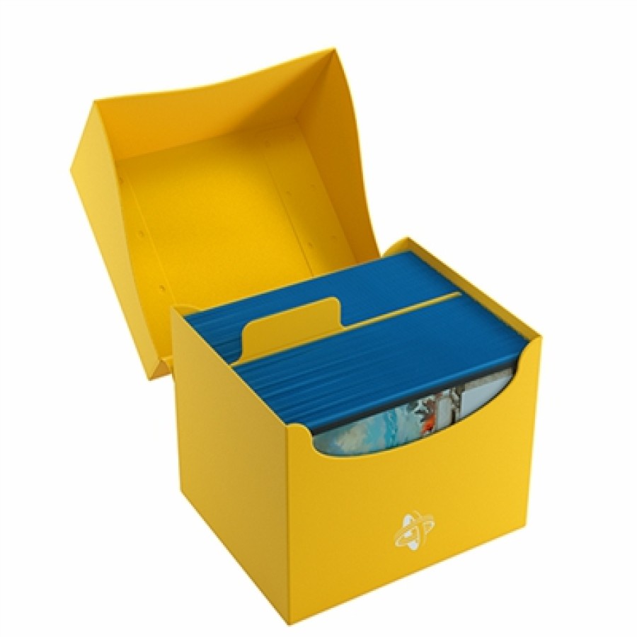 Gamegenic Deckboxen | Deckbox: Side Holder 100+ Xl Yellow