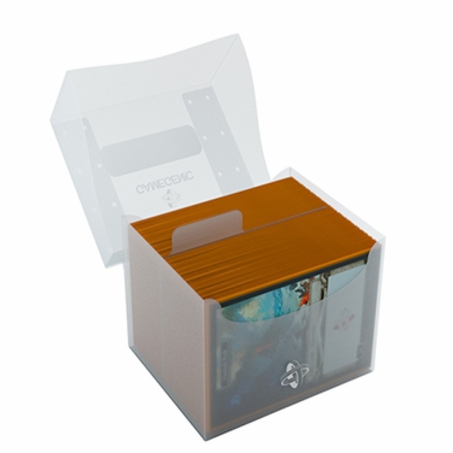 Gamegenic Deckboxen | Deckbox: Side Holder 100+ Xl Clear