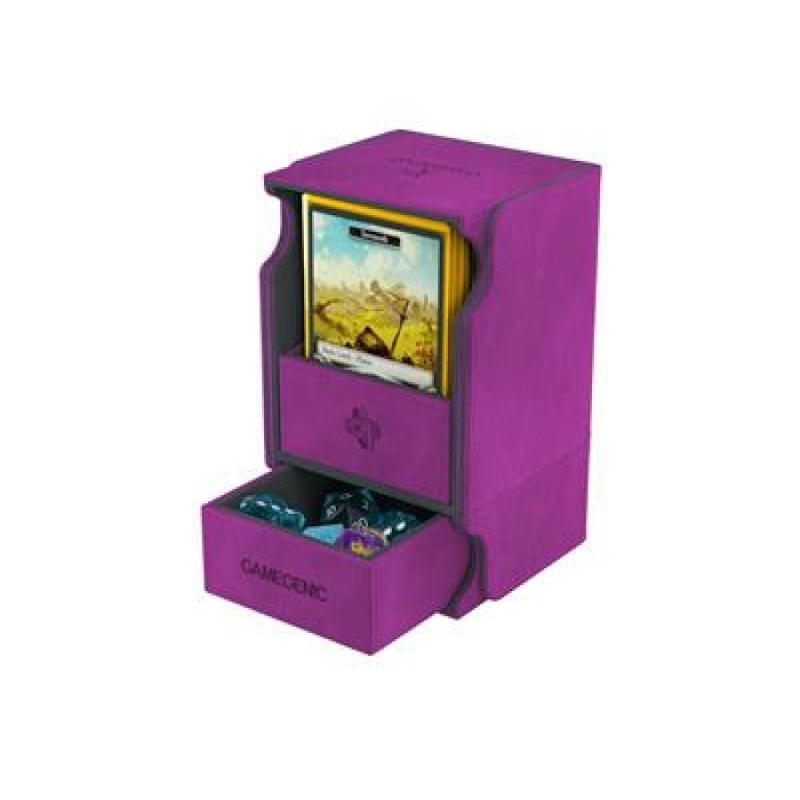 Gamegenic Opbergboxen | Deckbox: Watchtower 100+ Convertible Purple