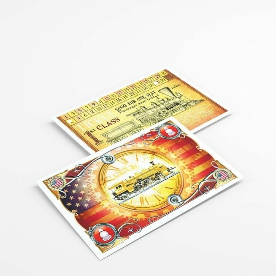 Gamegenic Bordspel Hoesjes | Sleeves: Ticket To Ride Us Art Sleeves (152)