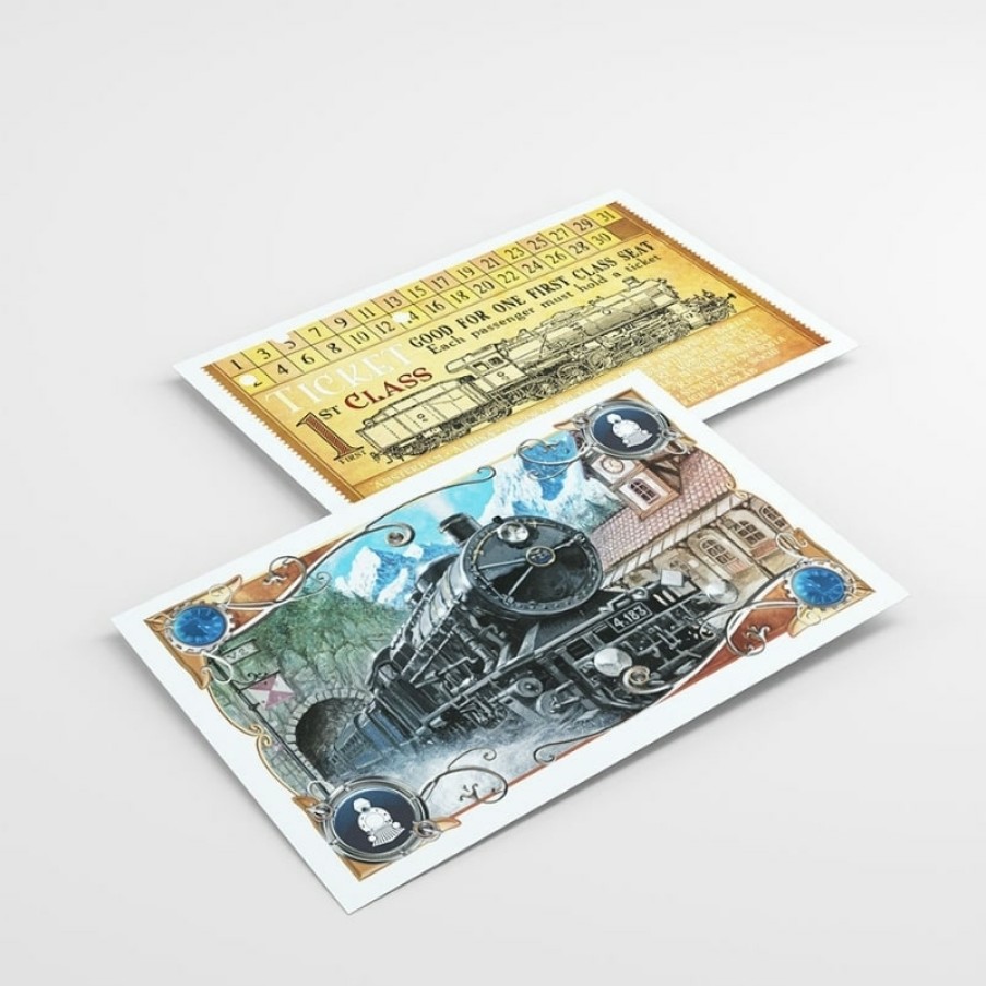 Gamegenic Bordspel Hoesjes | Sleeves: Ticket To Ride Eu Art Sleeves (168)