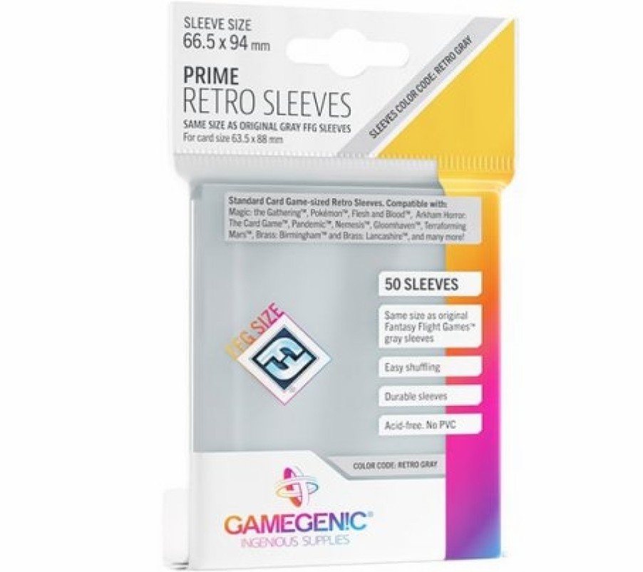 Gamegenic Sleeves (Standard Size) | Prime Sleeves - Retro