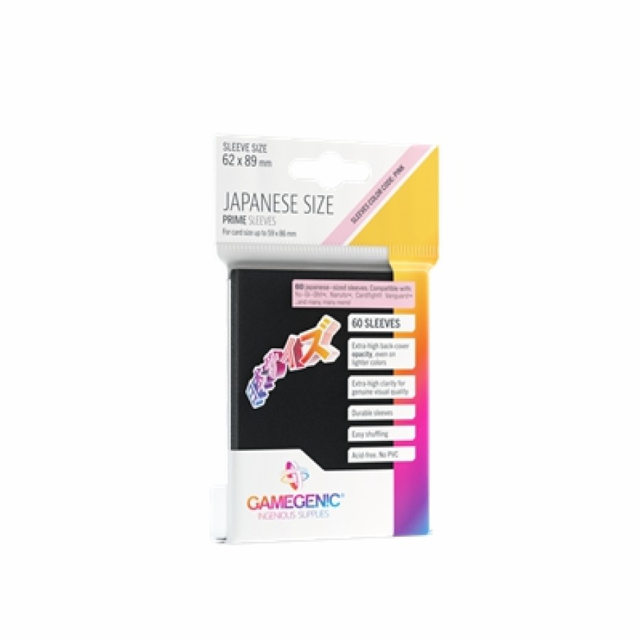 Gamegenic Sleeves (Small Cards) | Sleeves Small (62X89) - Black